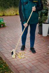 Metla Geco Z30R, 300 mm, dreven, (Z) s nsadou 1200 mm na zvit, 34 cm