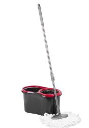 S�prava upratovacia Strend Pro TURBOSTAR BLACK EDITION, rota�n� mop na podlahy + vedro 13