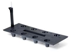 Syst�m zavla�ovac� CUBE&TUBUS 400, 12,9x4,5x34 cm, do hranat�ch kvetin��ov