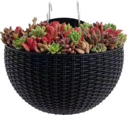 Kvetin Strend Pro, s dvoma hikmi, farba ierna, 26x14x20 cm