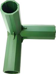 Spojka Strend Pro, 16 mm, rohov�, konektor na z�hradn� oporn� ty�e