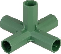 Spojka Strend Pro, 16 mm, 5-side, konektor na z�hradn� oporn� ty�e