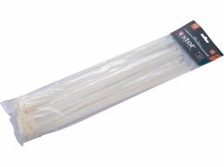 Psky sahovacie biele, 7,6x380mm, 50ks, O100mm, 55kg, nylon PA66, EXTOL PREMIUM