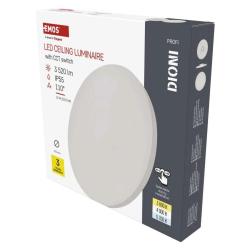 LED prisaden� svietidlo DIONI, kruhov�, biele, 32W, CCT

CCT B