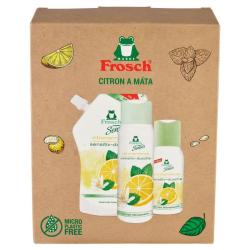 S�prava dar�ekov� Frosch, citr�n a m�ta, 50 ml + 300 ml + 500 ml