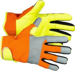 Rukavice Strend Pro Caveron High Vision, textil/koa s reflexnmi prvkami, vekos 10/XL,