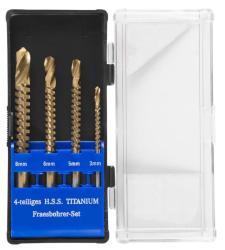 Sada vrt�kov Strend Pro RS003, fr�zovac�ch, 4 dielna, 3-5-6-8 mm