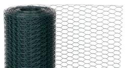 Pletivo GARDEN HEX PVC 1000/13/0,9 mm, zelen, RAL 6005, eshrann, chovatesk, bal. 25