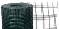 Pletivo GARDEN PVC 1000/12x12/1,2 mm, zelen�, RAL 6005 �tvorhrann�, z�hradn�, chovate�sk�,