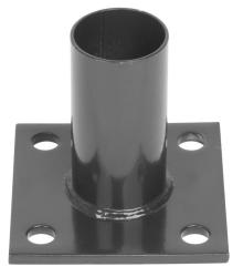 P�tka Strend Pro METALTEC, pre okr�hly st�pik 48 mm, antracit, na ukotvenie, RAL7016
