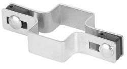 Obj�mka Strend Pro EUROSTANDARD, 60x40 mm, priebe�n�, pozinkovan�, na hranat� st�pik