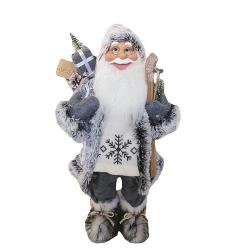 Dekorcia MagicHome Vianoce, Santa stojaci, s lyami, 120 cm