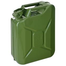 Kanister JerryCan 5 lit., kovov, na PHM, GS/TUV, zelen, RAL6003