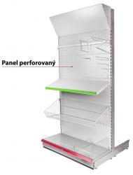 Panel Racks H03 950x400x1.2 mm perforovan *M*