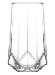 Poh�r Valeria, LAV, sklenen�, na vodu, 460 ml, 64x140 mm, bal. 6 ks