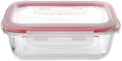 Dza MagicHome, obdnikov, 650 ml, s vekom, Clip, sklenen