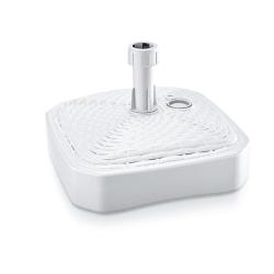 Stojan MPKR, biely, 390x390 mm, PVC, na z�hradn� slne�n�k/d�dnik 20-26 mm