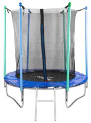 Trampolna Skipjump GS06, 183 cm, vntorn sie, rebrk