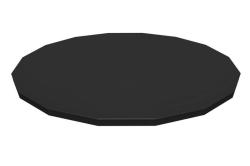 Plachta Bestway� FlowClear�, 58249, �ierna, baz�nov�, 488 cm