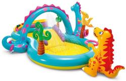 Baz�nik Intex� 57135, Dinoland play center, detsk�, nafukovacie detsk� ihrisko, 302x229x11