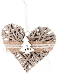 Dekorcia MagicHome Vianoce Wildeco, Srdce, bal. 5 ks, 20x5 cm