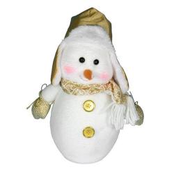 Postavi�ka MagicHome Vianoce, Snehuliak, baranica, 29 cm