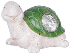 Dekorcia Strend Pro Gecco, korytnaka, 17x13x13 cm, polyresin, solar, 1 LED, AA