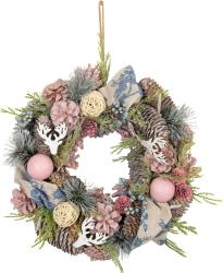 Veniec MagicHome Vianoce, zvesn, vintage, 30 cm