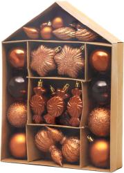 Gule MagicHome Vianoce, sada, 32 ks, meden�, mix, na viano�n� strom�ek