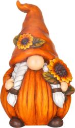 Dekor�cia MagicHome Nature, Trpasl�k - diev�atko so slne�nicou, magn�zia, 22x24,2x38 cm