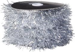 Girlanda, 9cm x 10m, strieborn