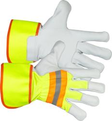 Rukavice Strend Pro Janus High Vision, textil/koa s reflexnmi prvkami, vekos 11/XXL, b