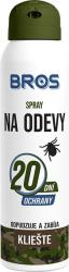 Sprej Bros, proti klieom, na odev, repelentn, 120/90 ml