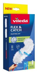 Prachovka Vileda Flex&Catch, s kr�tkou rukov�ou