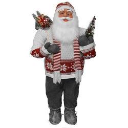 Dekorcia MagicHome Vianoce, Santa so lom, 120 cm