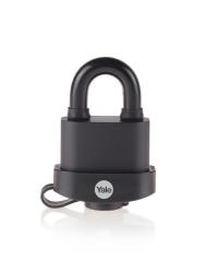 Zmok Yale Y220B/51/118/1, High Security, visiaci, laminovan oce, ierny, 53 mm, 3 ke