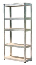 Regal Racks RAT40 MS, 1800x900x400 mm, kovov, 5 polc, max. 175 kg, MDF