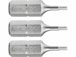 Bit imbus 3ks, H 1,5x25mm, S2, FORTUM