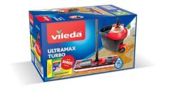 Sprava upratovacia Vileda Ultramax TURBO mop+vedro + handrika Actifibre Soft